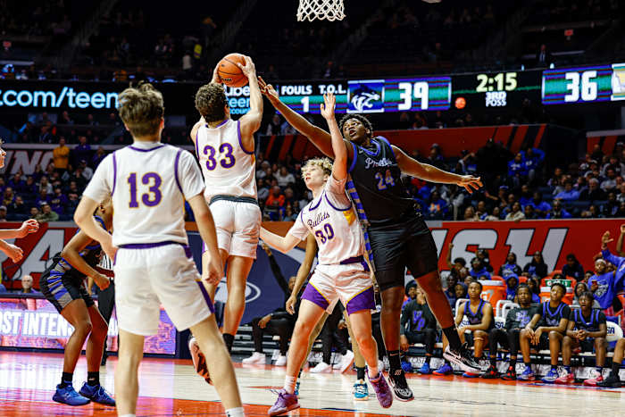 Phillips Academy Williamsville Illinois boys basketball March 7 2024 Nate Latsch 26509
